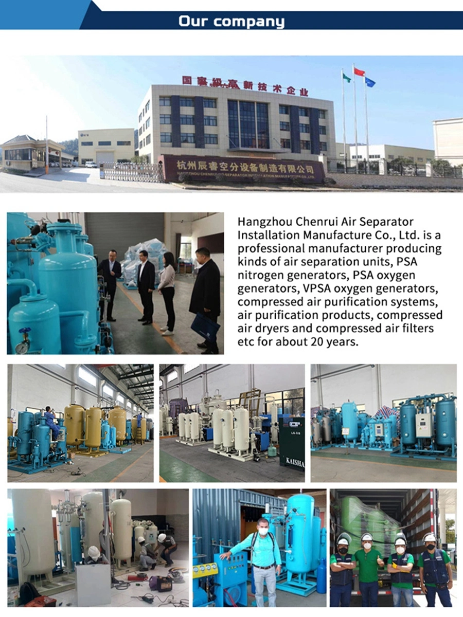 Chenrui Advanced Energy-Saving Psa Nitrogen Generator with CE and ISO Certification OEM Factory