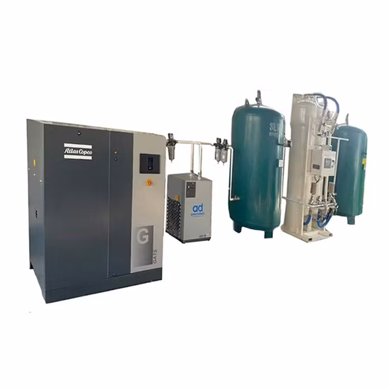 La Chine de la fabrication de l'hôpital médical/cabine Psa Oxygène Oxygène O2 Prix de fabrication de l'usine de gaz pour le remplissage des bouteilles